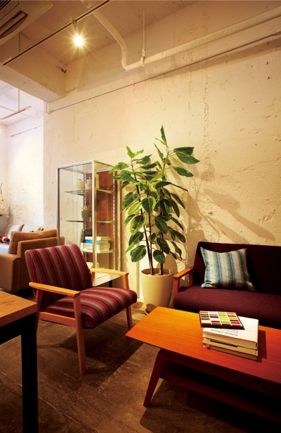 プラッツ ソファ 1人掛け(ナチュラル色) (張地の種類F‐31 モケット)