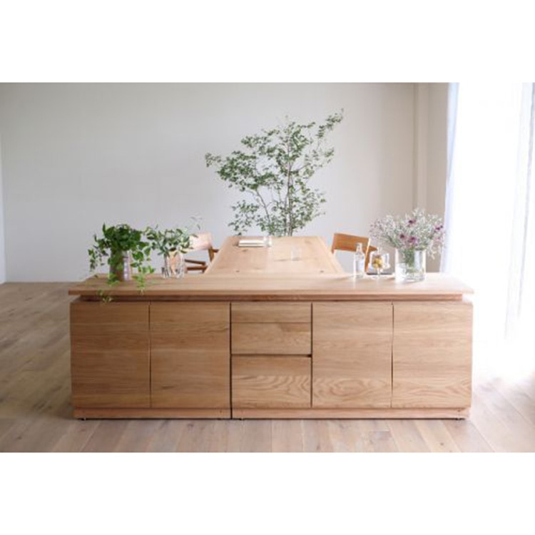 カラメッラ ユニット(ボードスタイル(オーク)) (バリエーションTop 210 + Chest & Door 126(R) + Door 084 + コンセント付き)