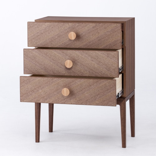 アネモネ 3ドロワーキャビネット