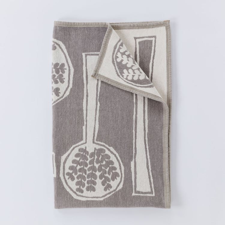 クリッパン シュニールコットン シングルブランケット(フォレストスプーン)