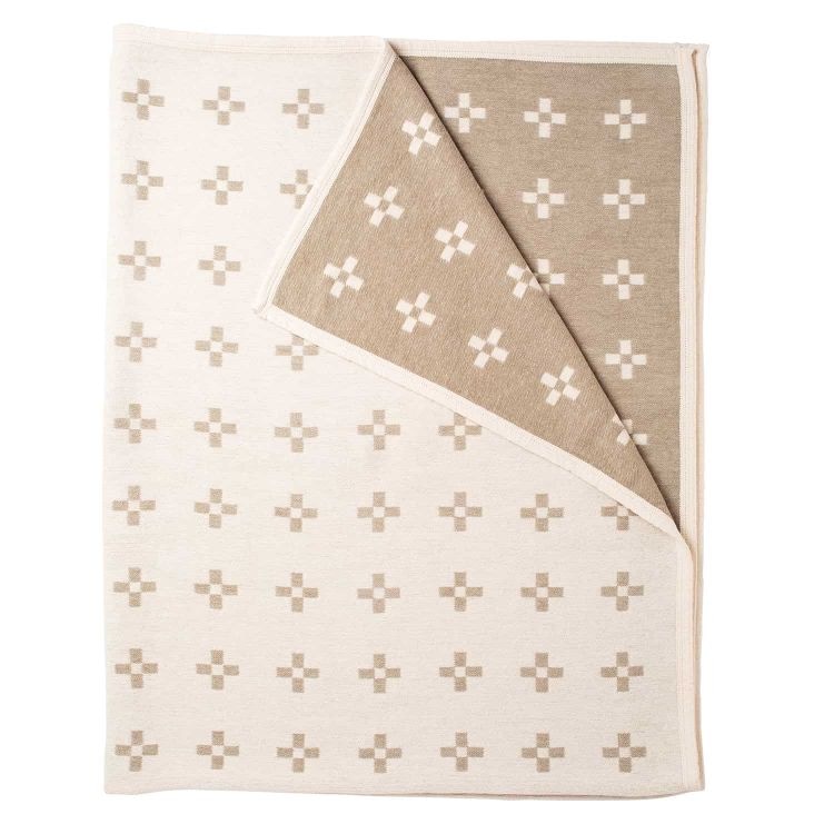 クリッパン シュニールコットン シングルブランケット(シャーンスンド　エクリュ)