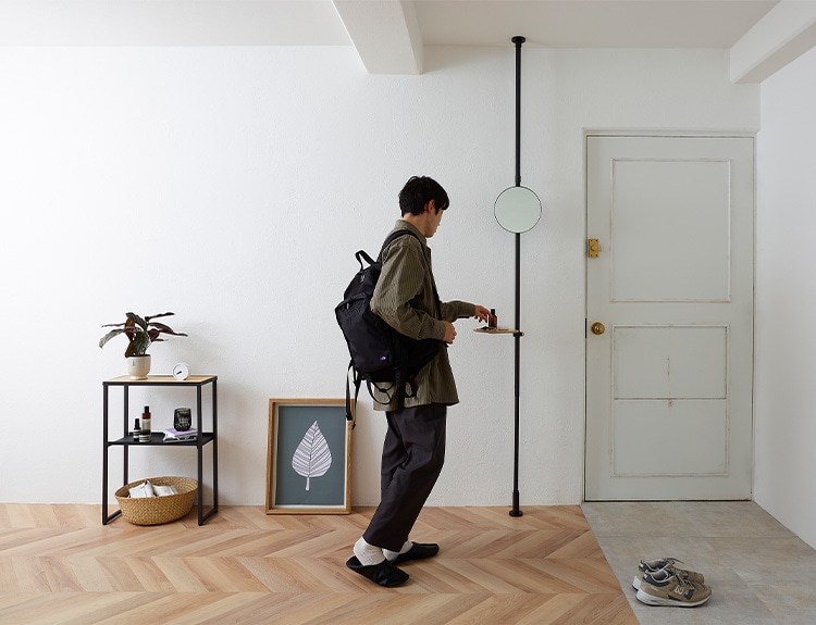 身だしなみチェック ドレッサーSET　(テーブル)