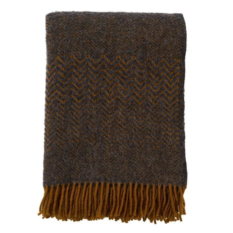 KLIPPAN/クリッパン スロー ZIGZAG(ジグザグ)(ダークブラウン)