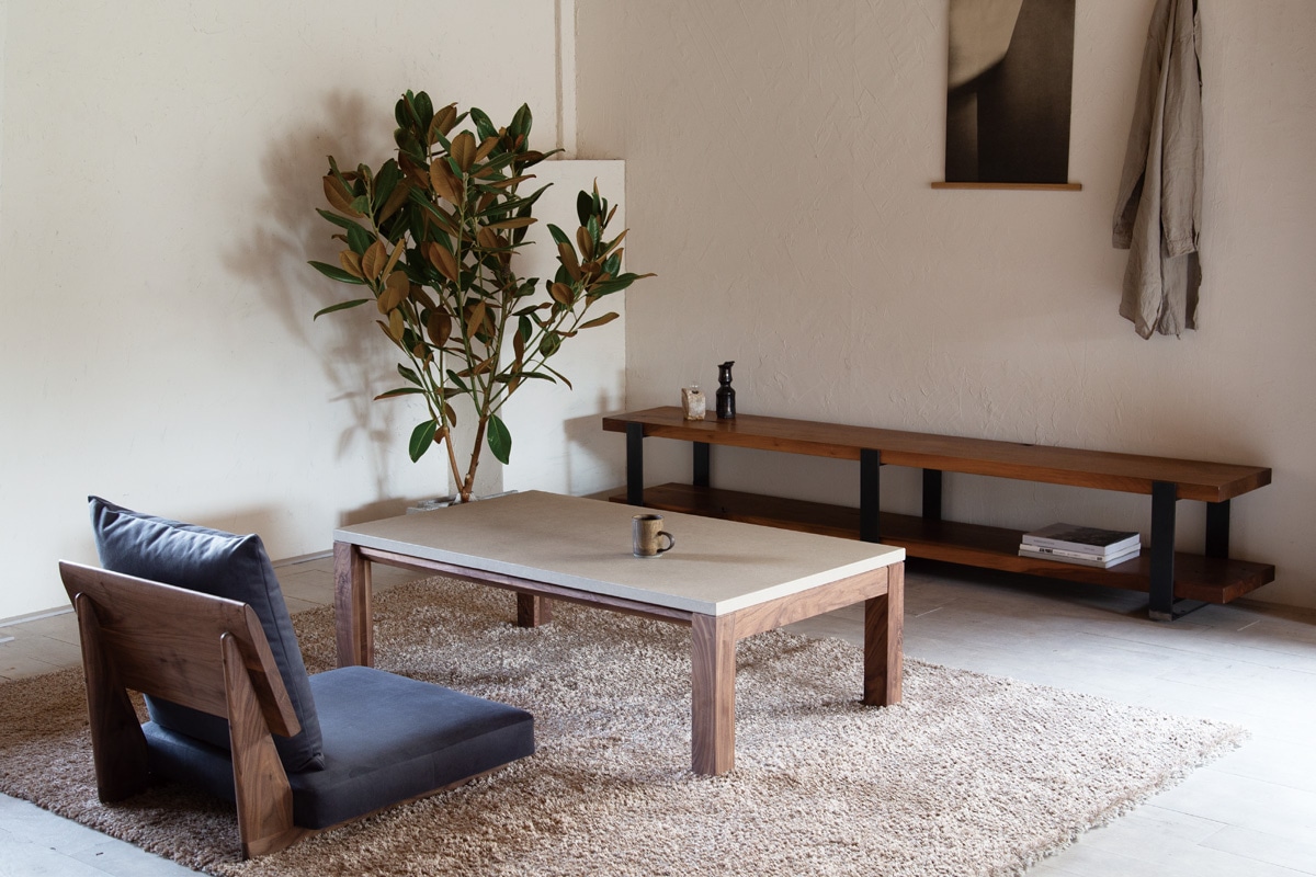 【Quick Delivery対象商品】ノンベ コタツテーブル(幅120×奥行70×高さ38cm　コナラ/天板ベージュ)