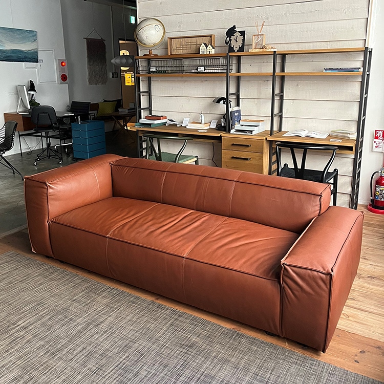 マニ ソファ【OUTLET】(3P(座って右ハイアーム / 左ローアーム))