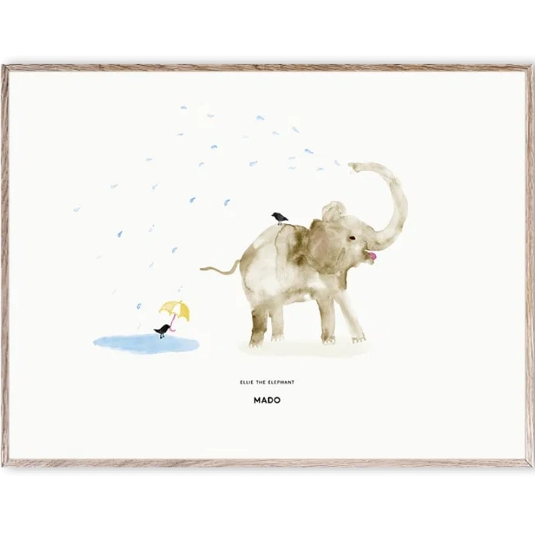 Paper Collective×MADO　FRIENDS ELLIE THE ELEPHANT(30×40cm)