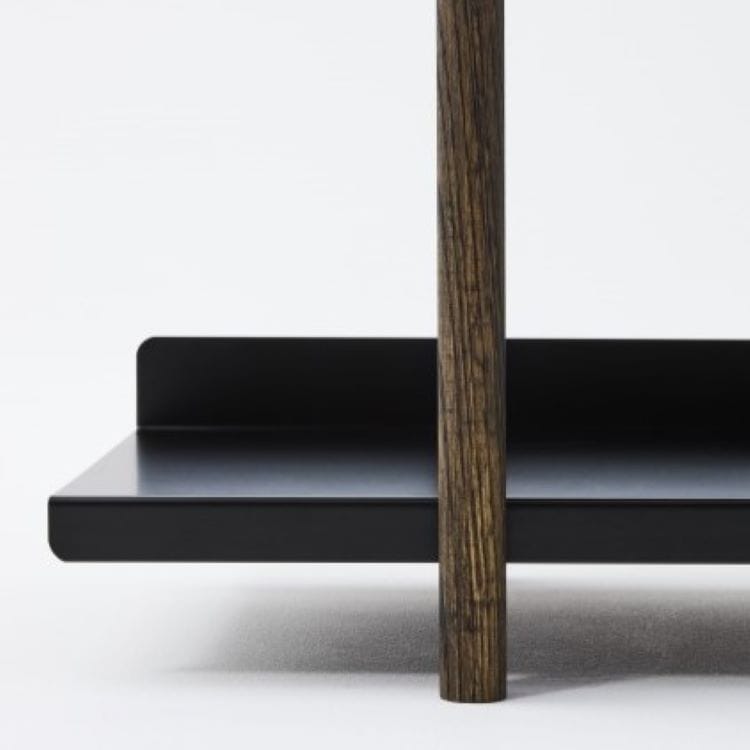 マージ シェルフ ブラック(3段 / オイル塗装)