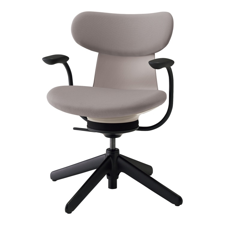 ingLIFE チェア(背クッションタイプ / 背座同色 肘あり)