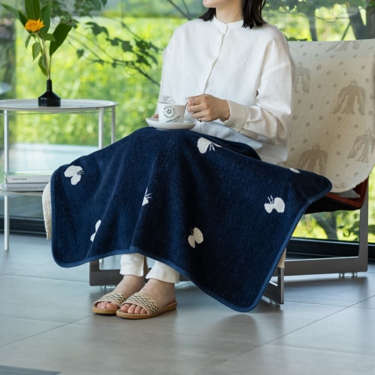 クリッパン シュニールコットン ミニブランケット(CHOUCHO)