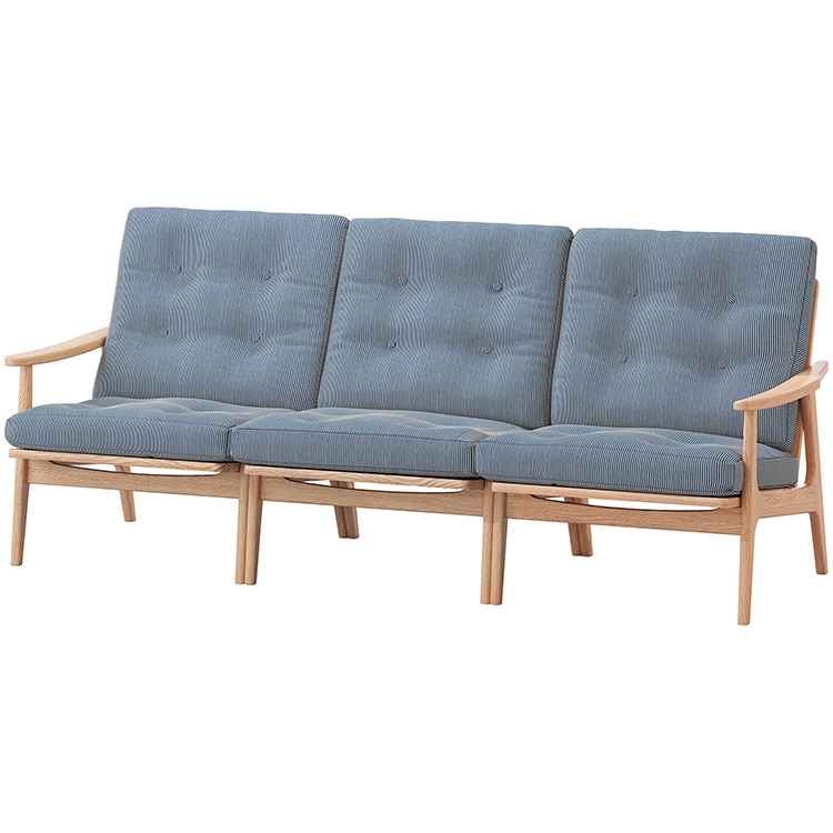 マルニ60プラス ワイドハイバック 3シーター　(オーク)