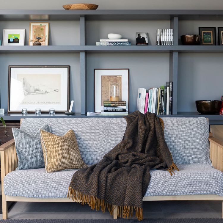 KLIPPAN/クリッパン スロー ZIGZAG(ジグザグ)(ダークブラウン)