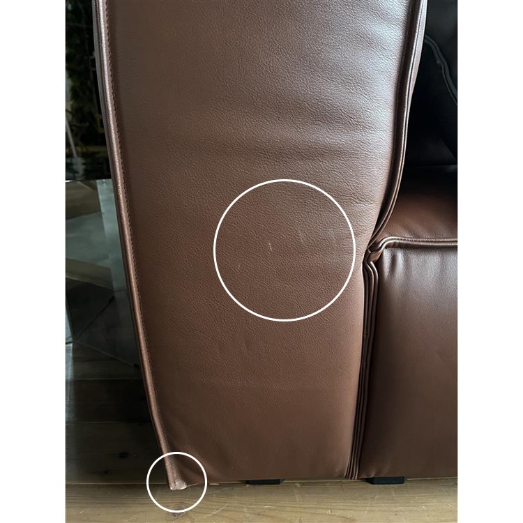 マニ ソファ【OUTLET】(3P(座って右ハイアーム / 左ローアーム))