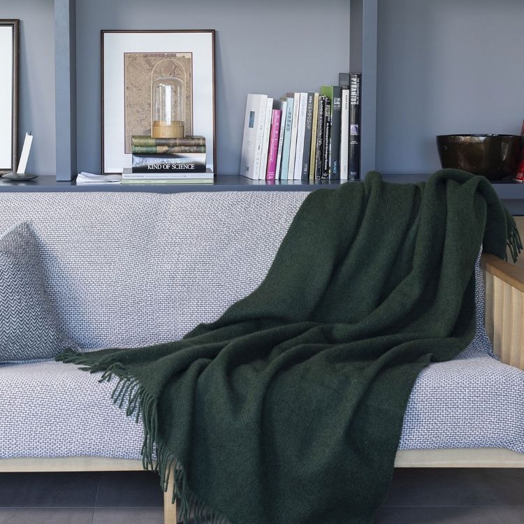 KLIPPAN/クリッパン スロー GOTLAND(ゴットランド)(ボトルグリーン)