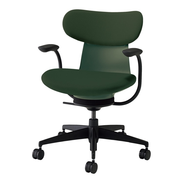 ingLIFE チェア(背クッションタイプ / 背座同色 肘あり)