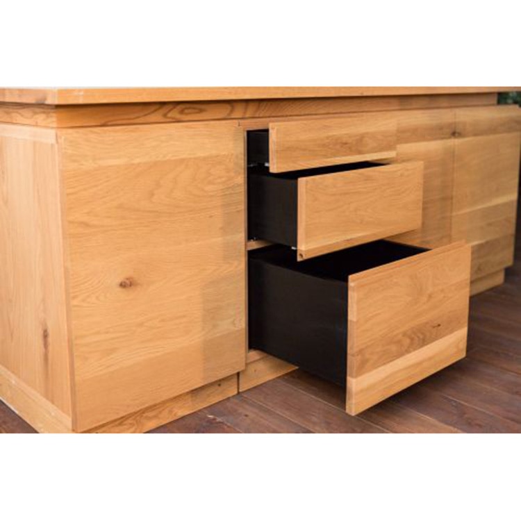 カラメッラ ユニット(ボードスタイル(オーク)) (バリエーションTop 210 + Chest & Door 126(R) + Door 084 + コンセント付き)