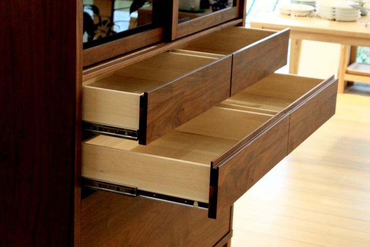 カノ カップボード  ロータイプ 85 (ホワイトオーク)