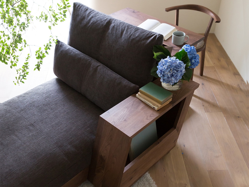 リベリアプラス シェーズロング(オーク)