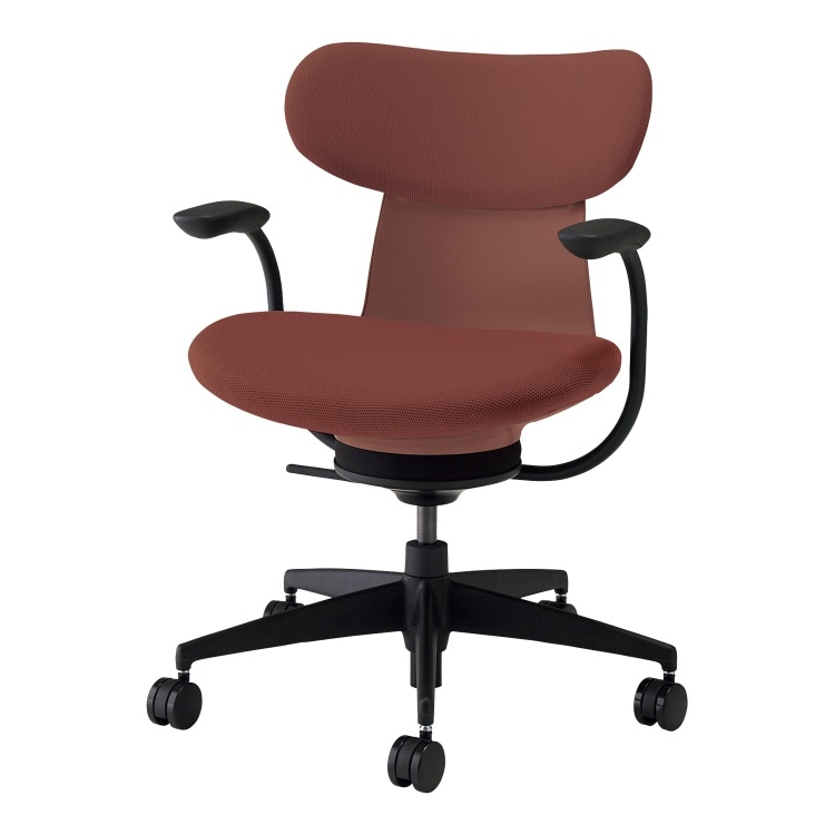 ingLIFE チェア(背クッションタイプ / 背座同色 肘あり)