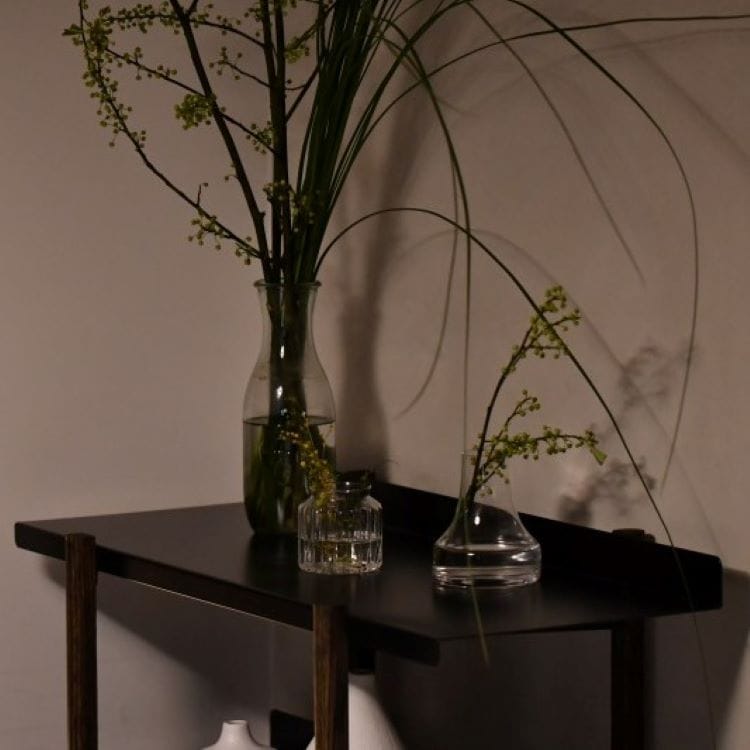 マージ シェルフ ブラック(3段 / オイル塗装)