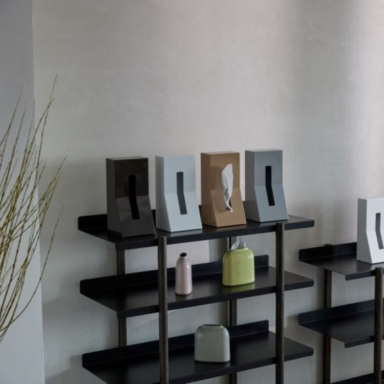 マージ シェルフ　ブラック(4段 / オイル塗装)