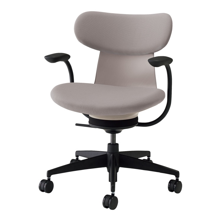 ingLIFE チェア(背クッションタイプ / 背座同色 肘あり)