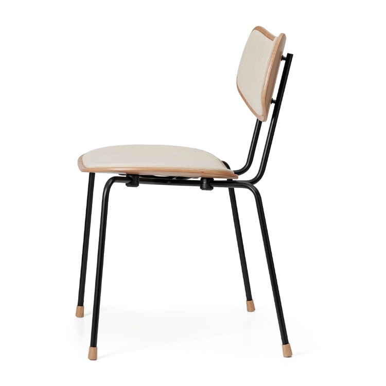 VLA26P Vegaチェア(オーク ブラックフレーム　)