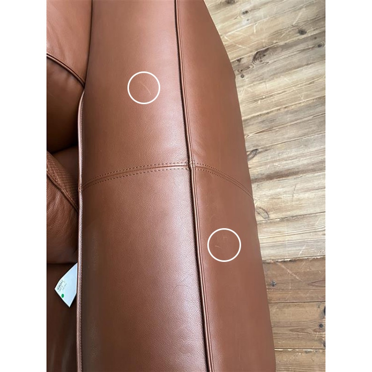 マニ ソファ【OUTLET】(3P(座って右ハイアーム / 左ローアーム))