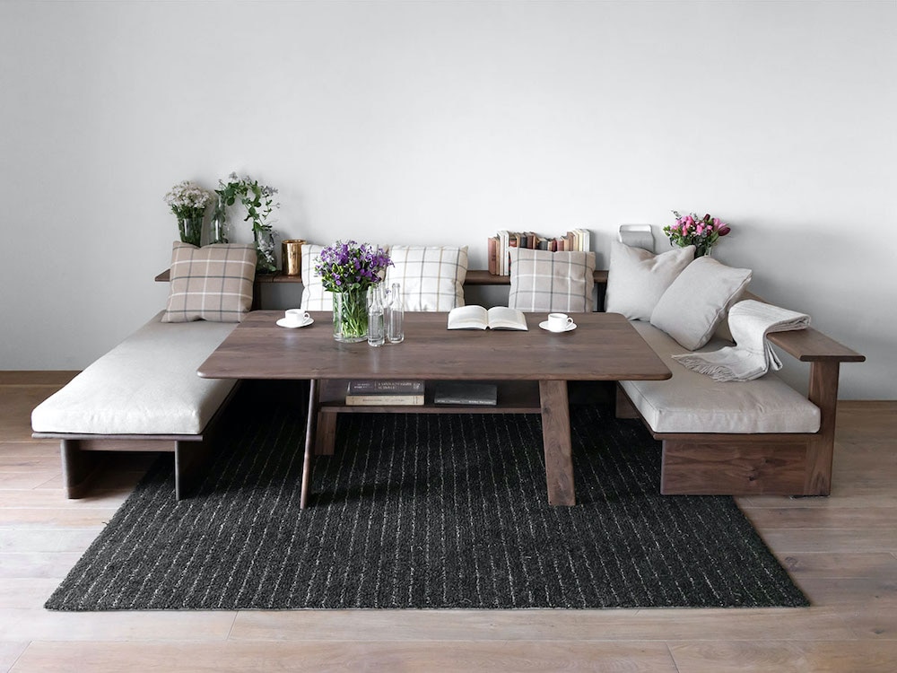 リヴェッロ LD テーブル(ウォールナット)