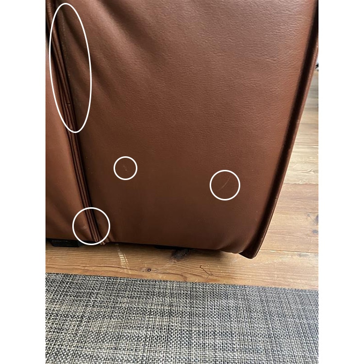 マニ ソファ【OUTLET】(3P(座って右ハイアーム / 左ローアーム))