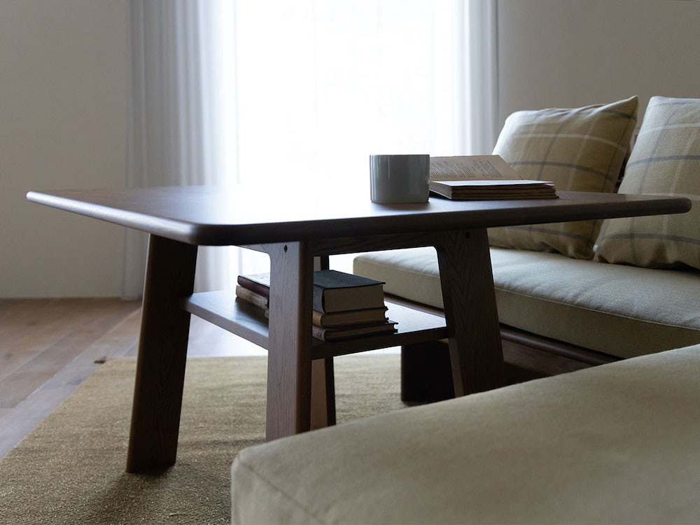 リヴェッロ LD テーブル(ウォールナット)