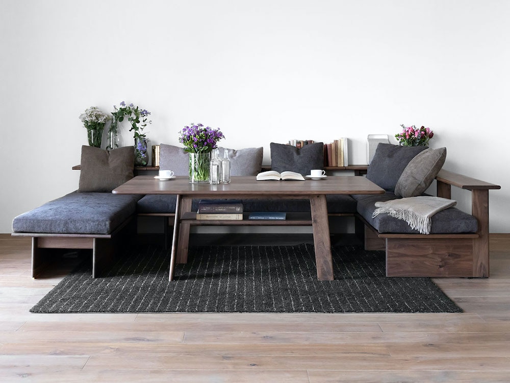 リヴェッロ LD テーブル(ウォールナット)