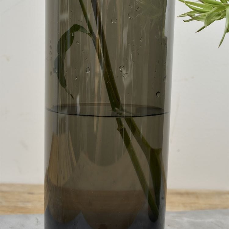 割れない花瓶／PVシリンダー(グレー)