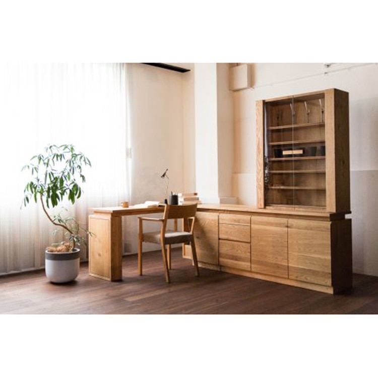 カラメッラ ユニット(ボードスタイル(オーク)) (バリエーションTop 210 + Chest & Door 126(R) + Door 084 + コンセント付き)