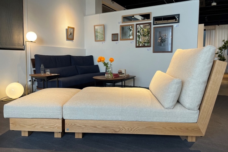 リベリアプラス シェーズロング(オーク)