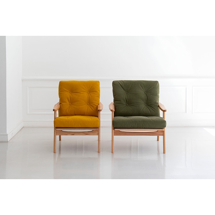 マルニ60プラス ワイドハイバック 3シーター　(オーク)