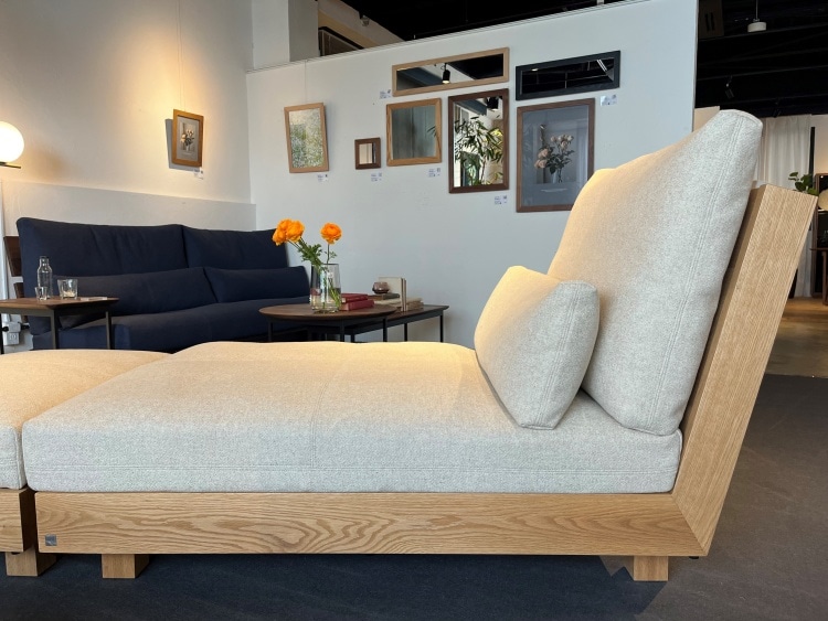 リベリアプラス シェーズロング(オーク)