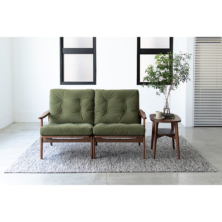 マルニ60プラス ワイドハイバック 3シーター　(ウォールナット)