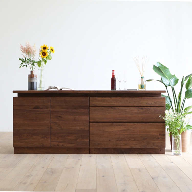 カラメッラ ユニット(ボードスタイル(オーク)) (バリエーションTop 210 + Chest & Door 126(R) + Door 084 + コンセント付き)