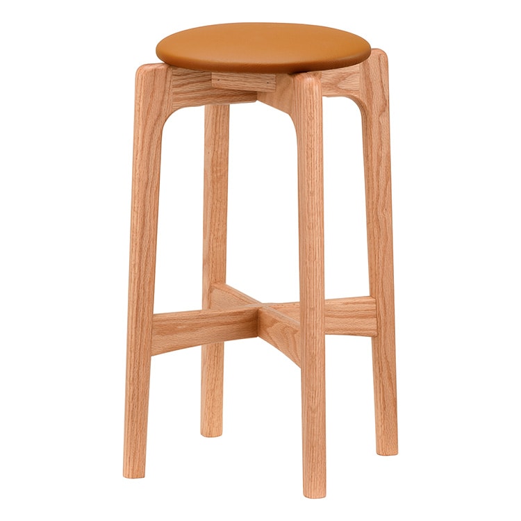 マルニ60プラス ハイスツール58(オーク)