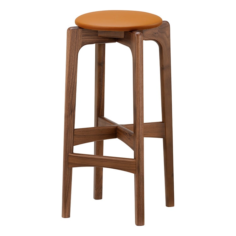 マルニ60プラス ハイスツール65(ウォールナット)