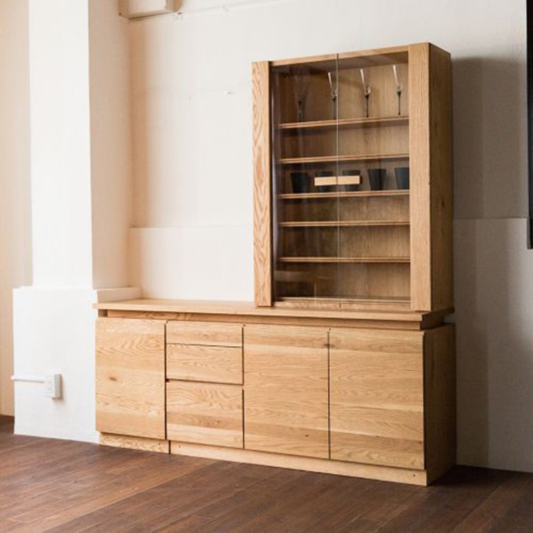 カラメッラ ユニット(ボードスタイル(オーク)) (バリエーションTop 210 + Chest & Door 126(R) + Door 084 + コンセント付き)