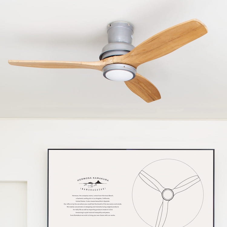 ハモサ　シーリングファン　ウォルナット バル ウッド シーリングファン (カラーウォールナット) | ハモサ