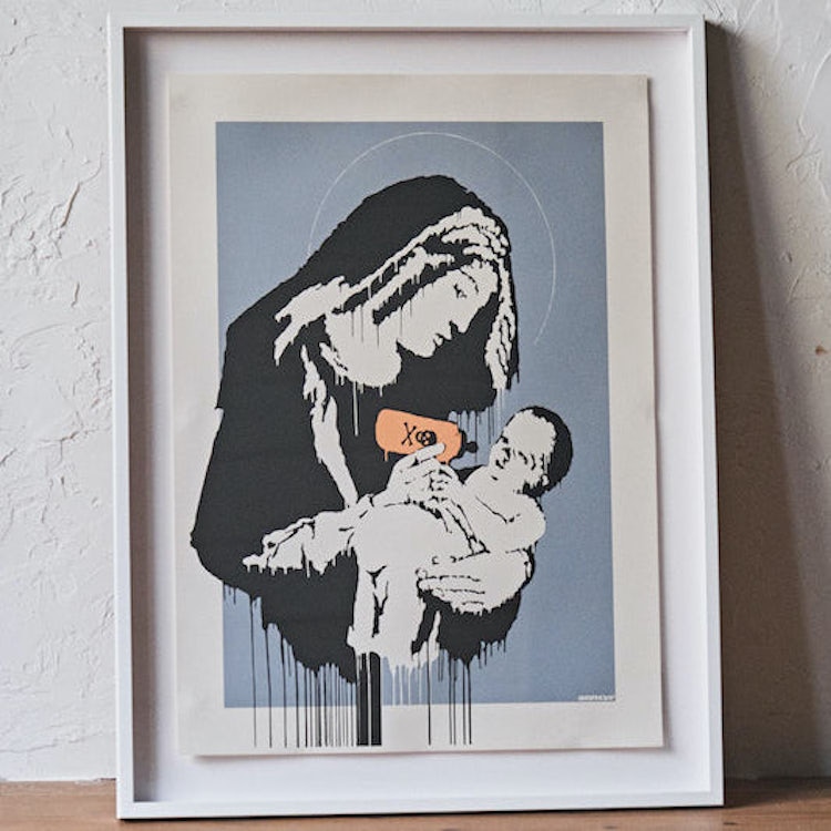 Banksy TOXIC MARY WCP バンクシー シルクスクリーンポスター - 版画