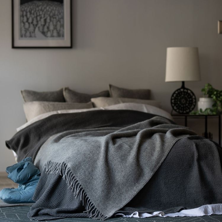 KLIPPAN/クリッパン　スロー　GOTLAND（ゴットランド）(グレー)