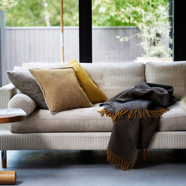 KLIPPAN/クリッパン スロー ZIGZAG(ジグザグ)(ダークブラウン)