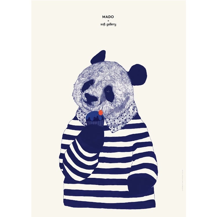 Paper Collective ×MADO　SOFT GALLERY CONEY(30×40cm)