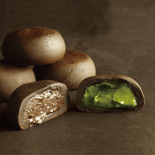 送料込！生チョコまんじゅう＜抹茶＆チョコ 6個入＞