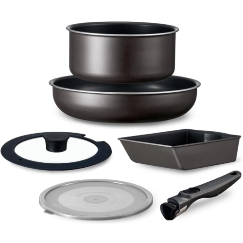 DIAMOND COAT PAN TERA 6点セット IH対応 EHDC-T6S グレイッシュブラウン