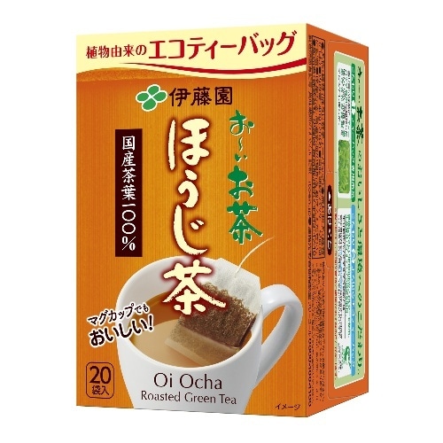 おーいお茶エコティーバッグほうじ茶20袋 [1本]