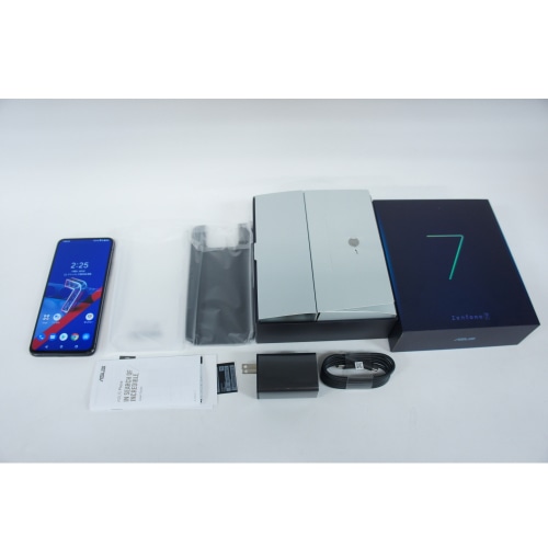 [中古B]ZenFone 7 ZS670KS-BK128S8 オーロラブラック (国内版SIMフリー)